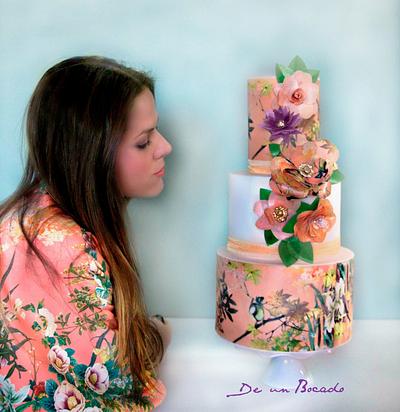 Kimono on the cake - Cake by Carmen