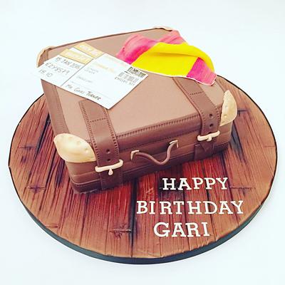 Suitcase Cake - Cake by Claire Lawrence