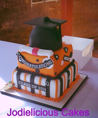 Graduation cake - Cake by Jodie Innes