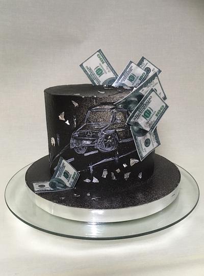 Black cake - Cake by Oksana Kliuiko