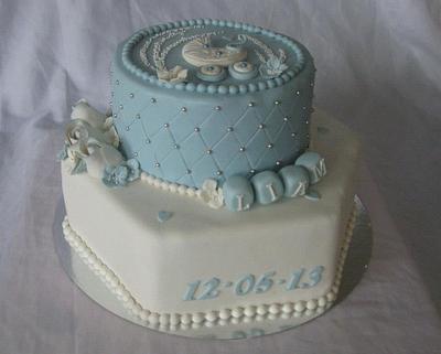 Blue selabration - Cake by Trine Skaar