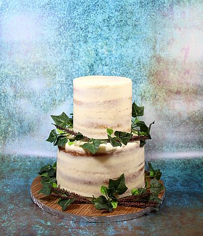 Naked buttercream cake  - Cake by soods