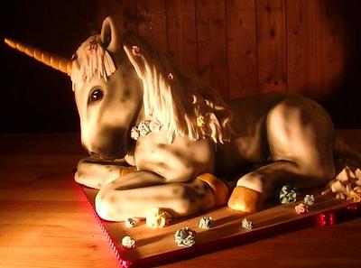 3D Unicorn - Cake by Eliska