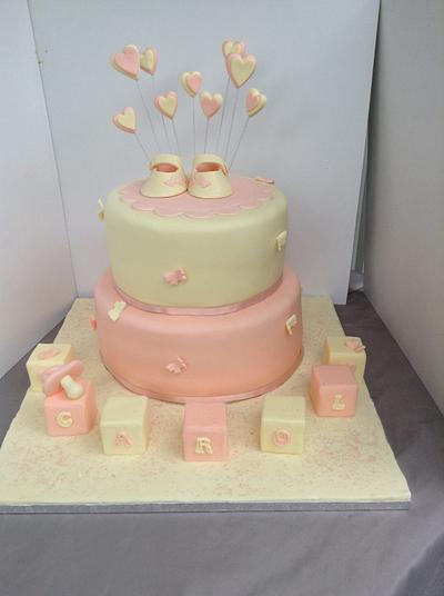 Baptism in pink - Cake by Micol Perugia