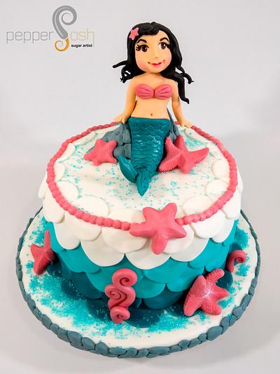 Mermaid - Cake by Pepper Posh - Carla Rodrigues