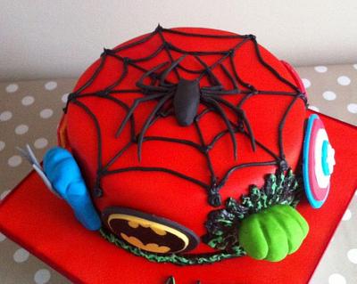 Superhero cake - Cake by Carrie