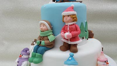 christmas cake - Cake by Heathers Taylor Made Cakes