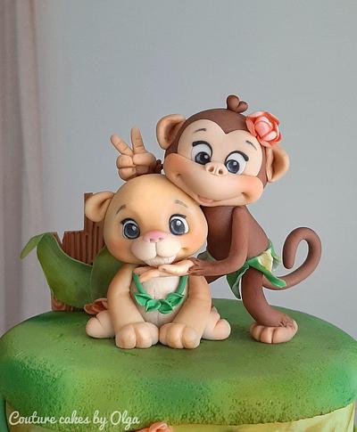 Zoo - Cake by Couture cakes by Olga