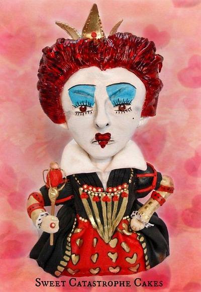 Queen of hearts (Red Queen) - Cake by Sweet Catastrophe Cakes