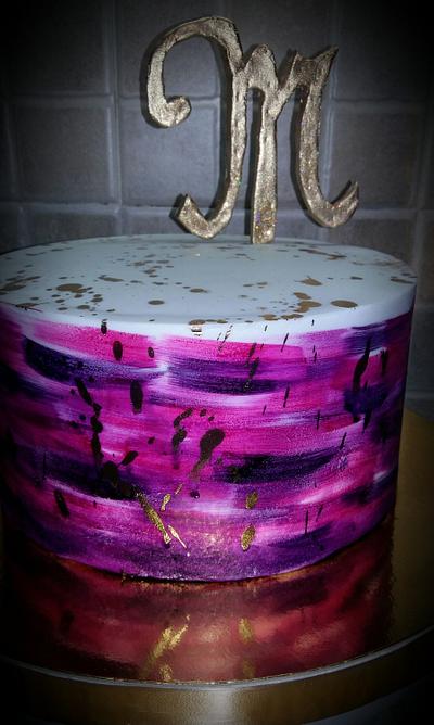 M CAKE 💗 - Cake by Mariela Bono