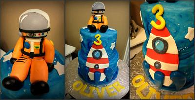 Astronaut cake - Cake by The Cakery 