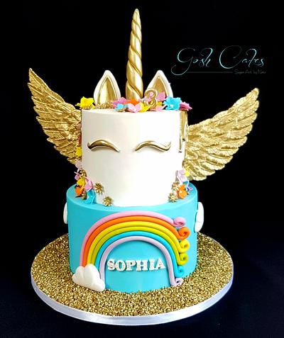 Unicorn - Cake by GoshCakes