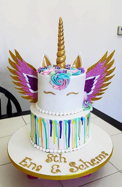 UNICORN WITH WINGS - Cake by Love Cakes
