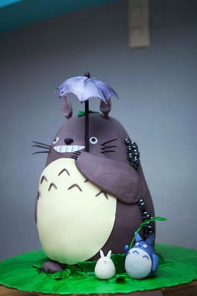 Totoro cake (tonari no totoro) - Cake by Chrisjomin