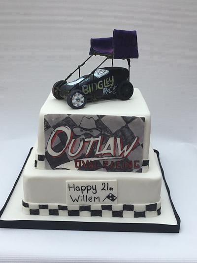 Dirt car  - Cake by lorraine mcgarry