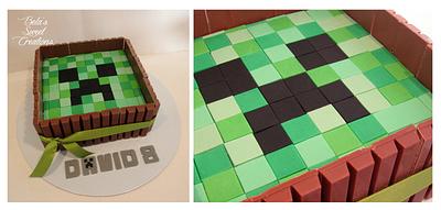 Mindcraft Cake - Cake by Bela Verdasca