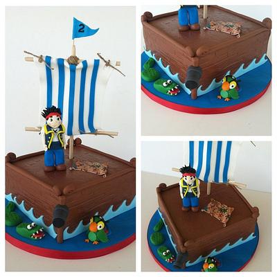 Jake and the Neverland Pirates Cake - Cake by Jacque McLean - Major Cakes