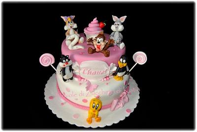 Baby Looney Tunes - Cake by NuvolediZuccherodiKatia