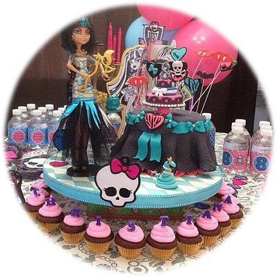 Monster High featuring Cleo de Nile - Cake by DeliciousCreations