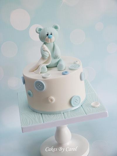 Cute Teddy Cake - Cake by Carol