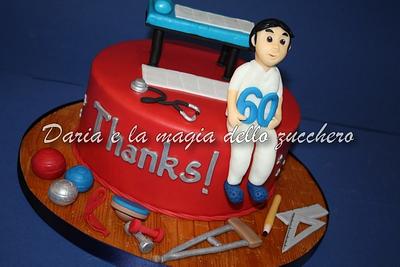 physiotherapy cake - Cake by Daria Albanese