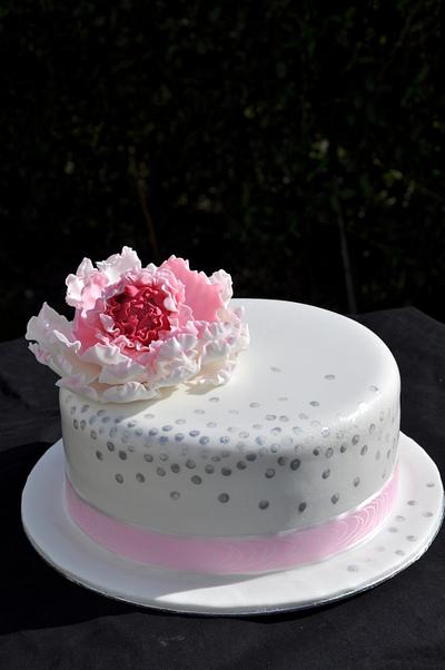 Flower cake - Cake by CakesVIZ