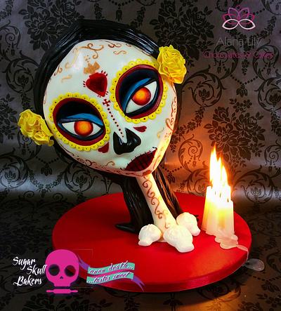 Sugarskullbakers 2015 - Queen of Souls - Cake by Alana Lily Chocolates & Cakes