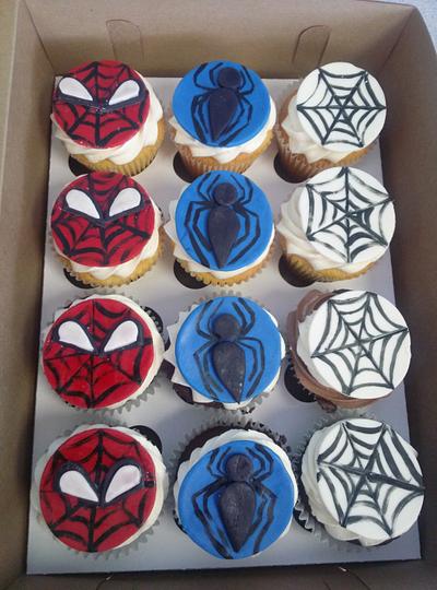 Spiderman Themed Party - Cake by KarenCakes