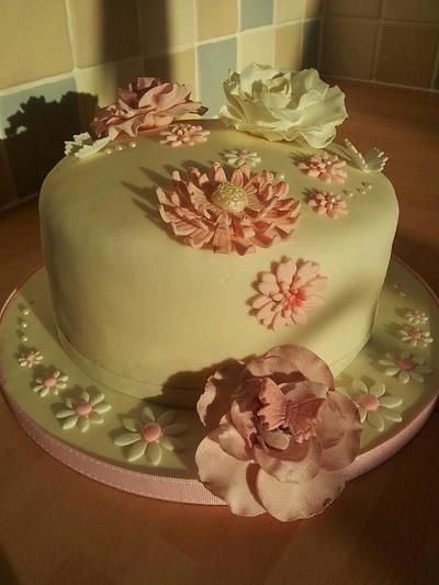 girly cake - Cake by Kimberly Fletcher