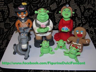 Shrek II :) - Cake by Figurine Dulci Fondant
