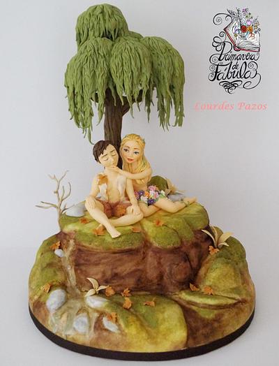 Cuando Otoño conoció a Primavera (Primavera de Fábula) - Cake by Lourdes Pazos