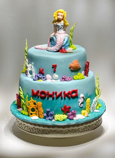 Mermaid cake - Cake by Rositsa Lipovanska