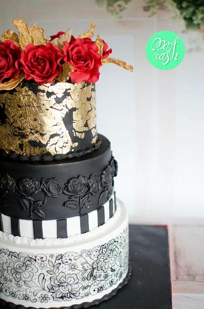 Wedding cake  - Cake by Mishmash