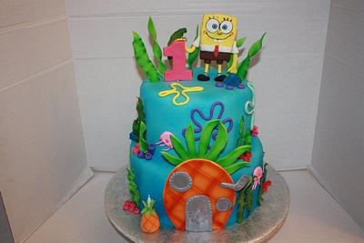 spongebob - Cake by CakeSweets