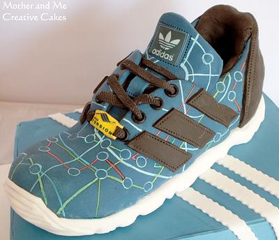 Favourite Trainer cake - Cake by Mother and Me Creative Cakes