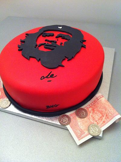 Cake Che Guevara - Cake by Barbara Herrera Garcia