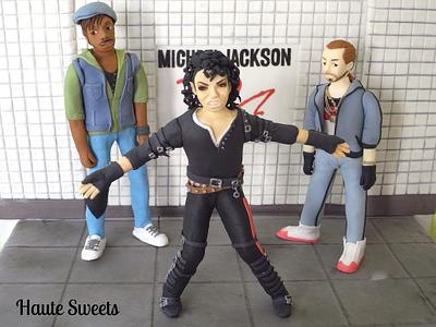 BAD Michael Jackson Figure for HIStory - Told in Cake - Cake by Hiromi Greer