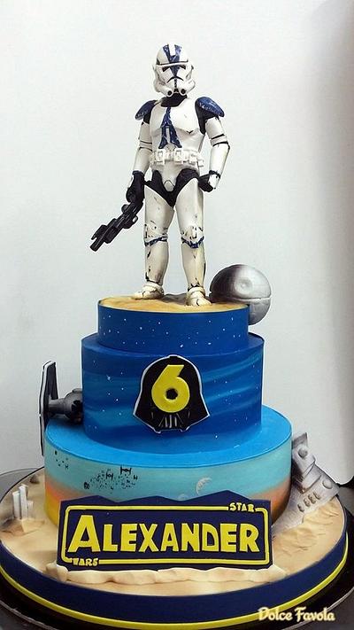 clone trooper cake - Cake by simonelopezartist