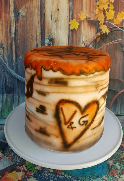 Birch tree cake - Cake by Garima rawat