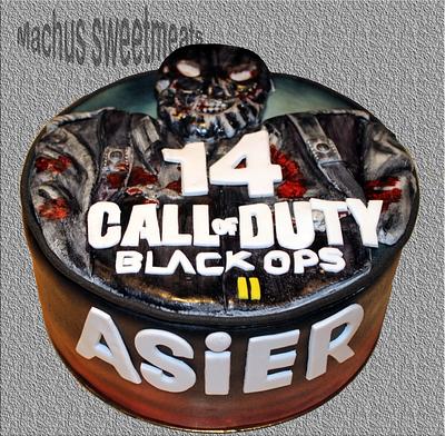  Call of Duty II cake - Cake by Machus sweetmeats