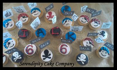 Pirate Beach Cupcakes - Cake by Serendipity Cake Company 