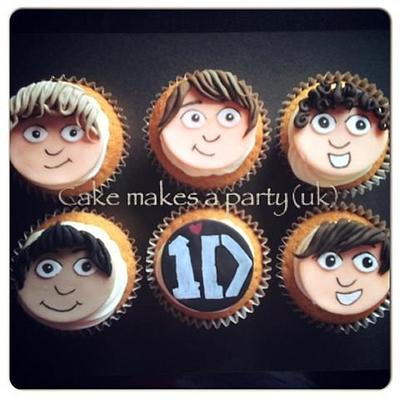 1 Direction cupcakes - Cake by Mandy