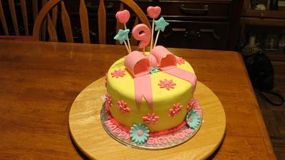 Girls Birthday Cake - Cake by Vilma