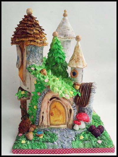 Fairy house  - Cake by Time for Tiffin 