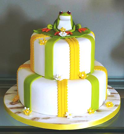 Red Eyed Tree Frog Cake - Cake by Angel Cake Design