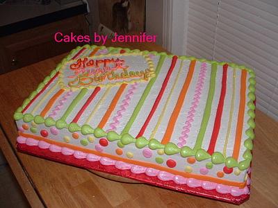 Festive - Cake by Jennifer C.