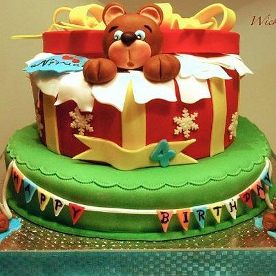 teddy gift - Cake by Latisha