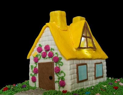 Cottage cake - Cake by AnnieBakesCakes