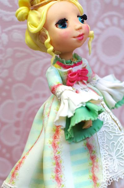 Sugar Doll Princess style - Cake by Dominique Ballard