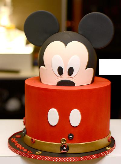 Mickey Mouse buttons - Cake by Delice